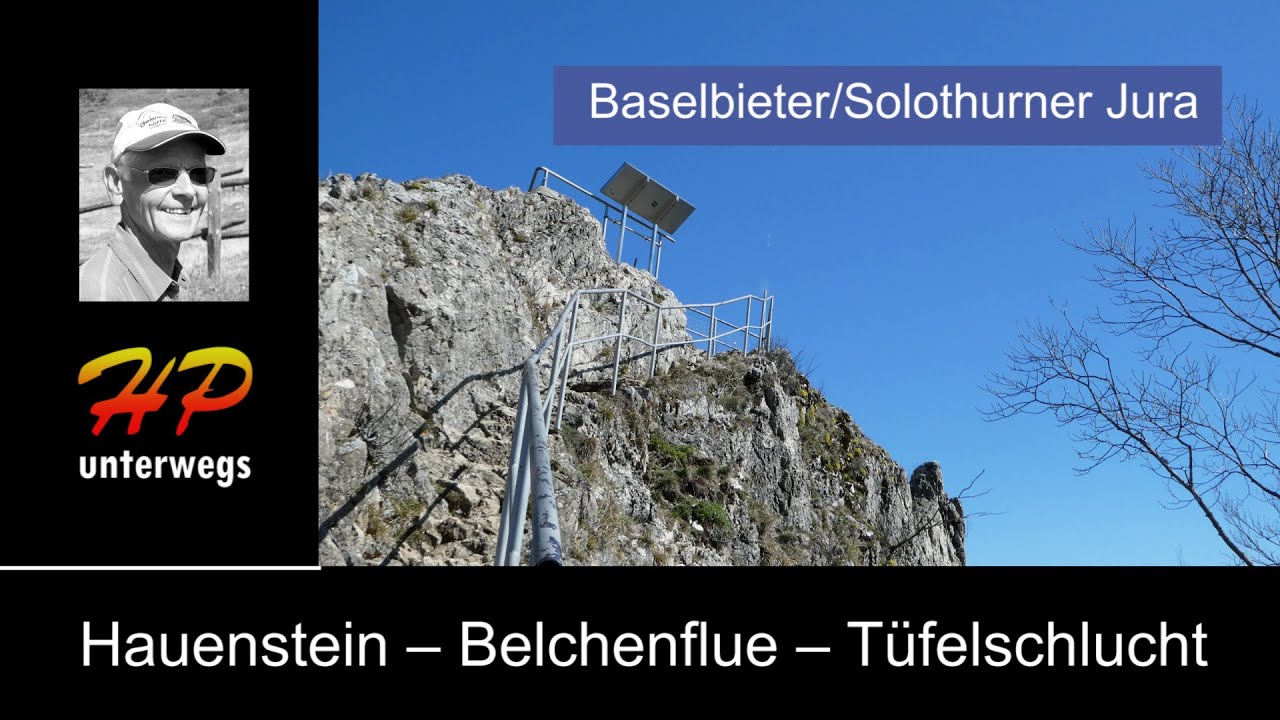 Wanderung: Hauenstein – Belchenflue  – Tüfelschlucht