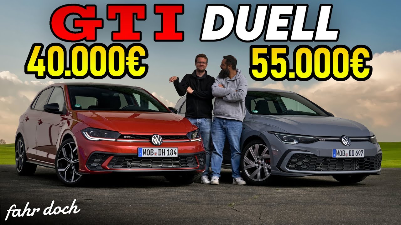 15.000€ MEHR, aber wirklich BESSER? VW GOLF GTI vs POLO GTI | Fahr doch