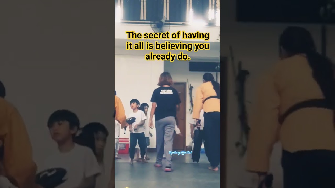 The secret of having it all is believing you already do. #ggt #taekwondo #psai  #psaitaekwondo