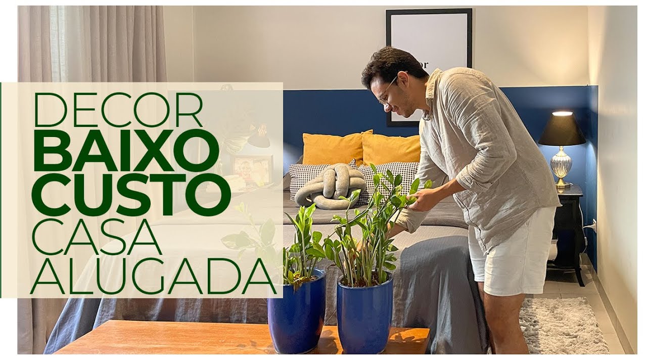 DECOR BAIXO CUSTO DE CASA ALUGADA! SIM É POSSÍVEL E A CASA DELES FICOU MUITO LINDA! PEGA AS DICAS!
