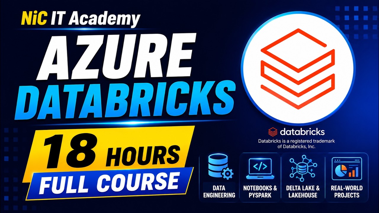 Microsoft Azure Databricks Full course | Databricks tutorial Basic to advanced level