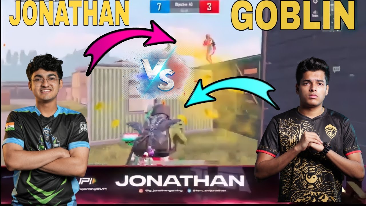 😤 1Vs1 TDM ROOM JONATHAN VS GOBLIN GAMING GOD JONY M416 🔥##bgmi