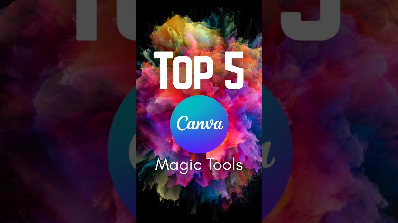 Top 5 Canva Magic Tools Tutorial 🔥 | Must-Try AI Tools in Canva! #canva