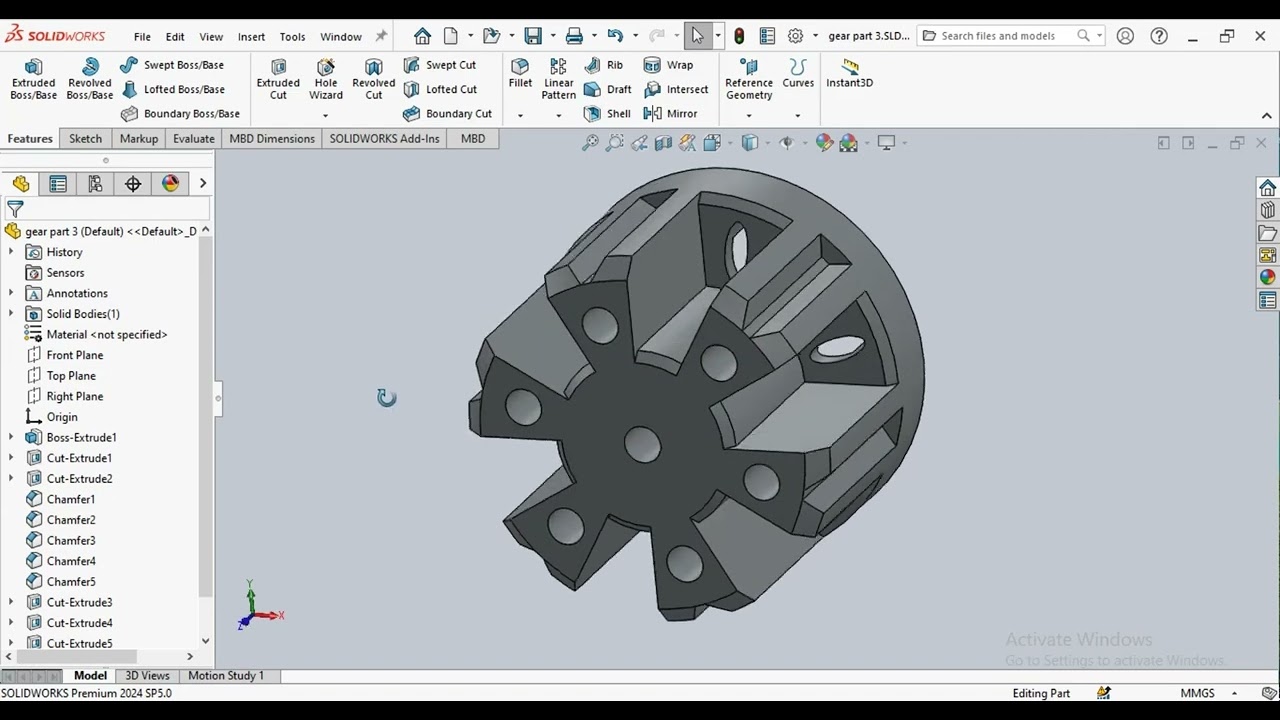 part 3 Custom Valve & Impeller Design : 3D Modeling For Beginners