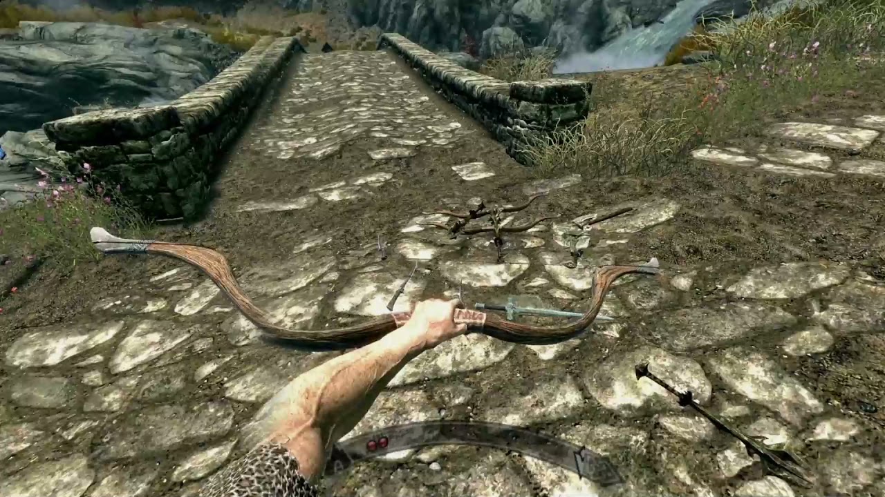 Swap Drop and Hold Skyrim VR Mod