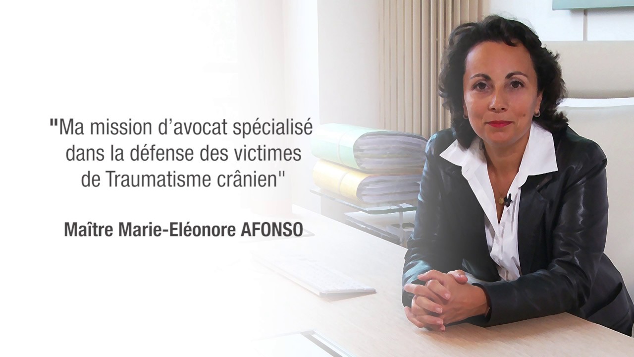 Me  AFONSO, avocat spécialisé, informe sur la spécificité des séquelles d'un traumatisme crânien