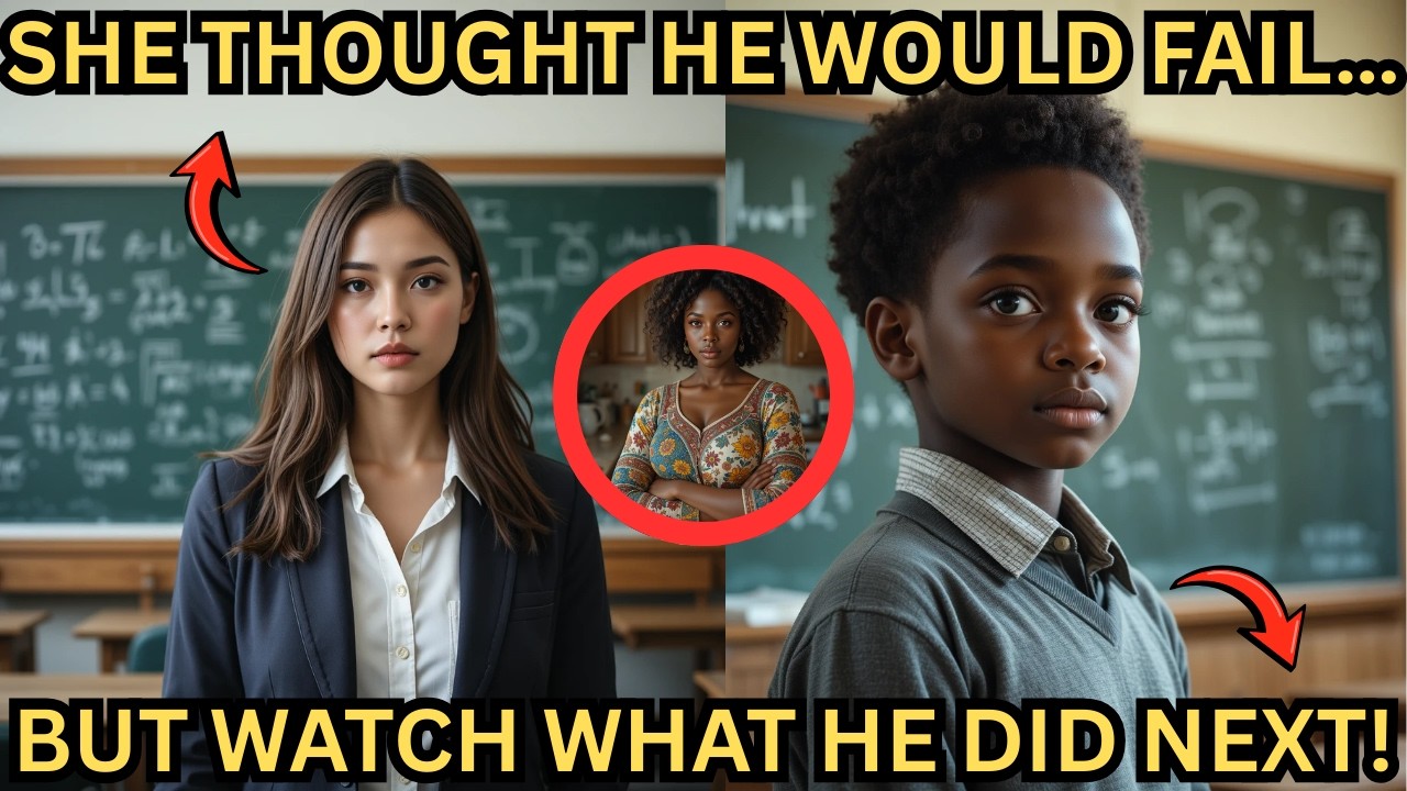 Math Professor Tried To Trick A Black Student With A Wrong Equation — Then Witnessed His Genius