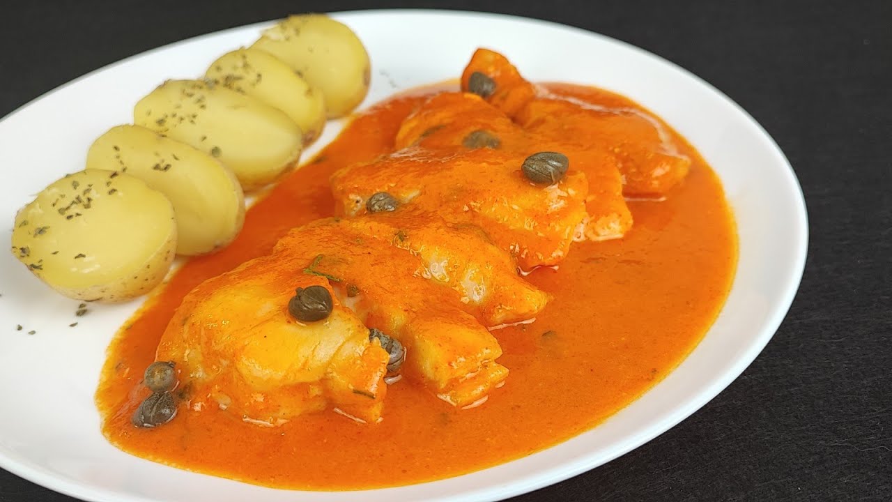 Rosada en salsa// receta fácil 🎄