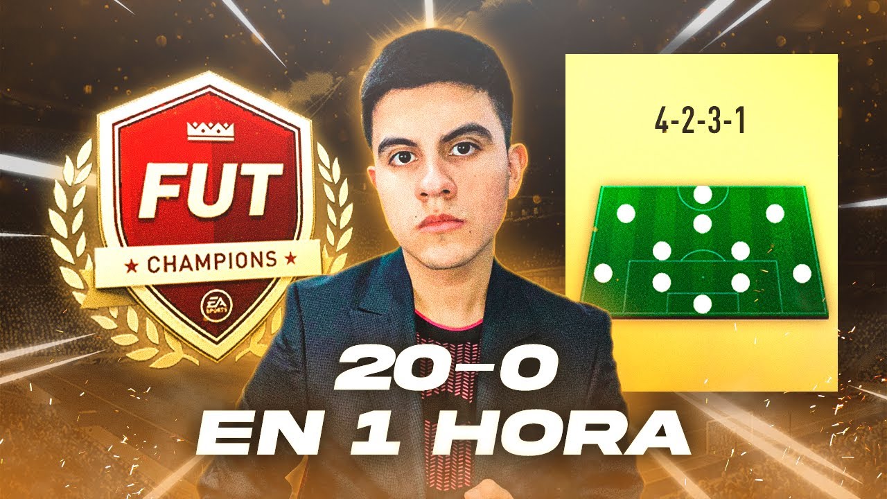 20-0 EN 1 HORA Y TACTICAS 4-2-3-1