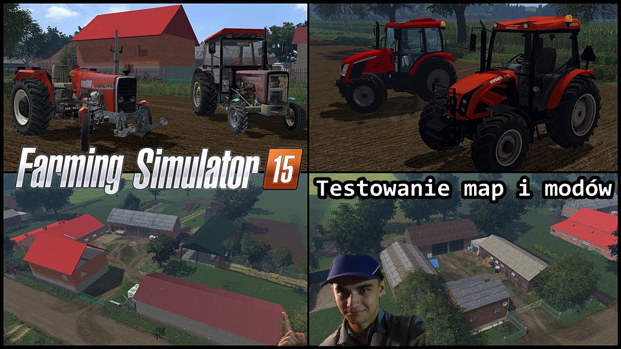 Farming Simulator 2015 #2 Testowanie map i modów: Boćkowo 1996, Ursusy i Zetory.