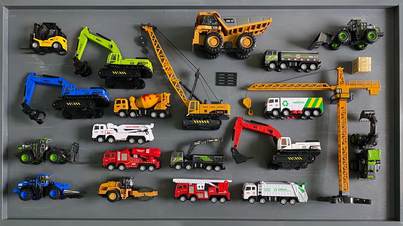 Simulasi Alat Berat Konstruksi &ndash; Excavator, Crane, Wheel Loader, Dump Truck, Truk Molen, Forklift