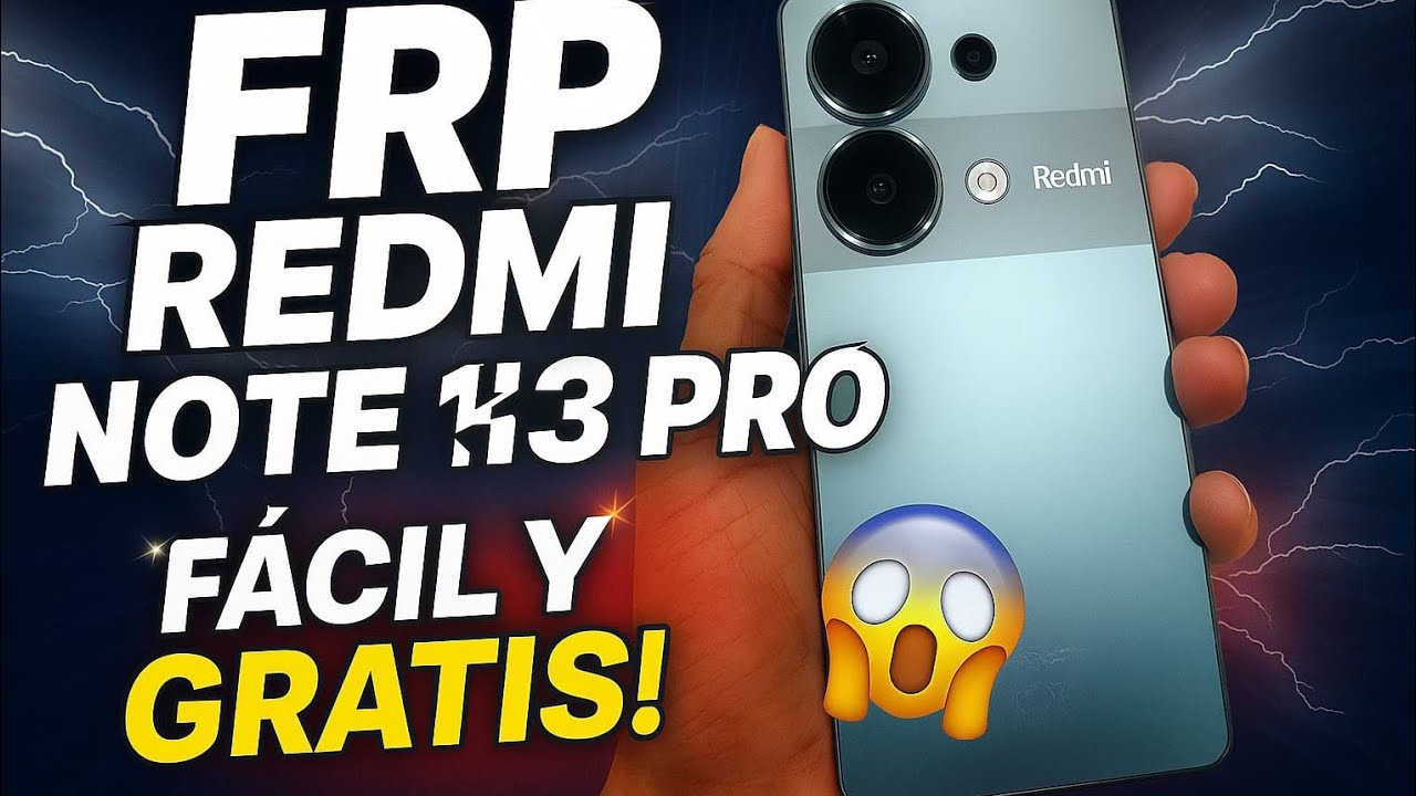 ⚠️ FRP REDMI NOTE 13 PRO SIN PC | Método NUEVO y FUNCIONA al 100%