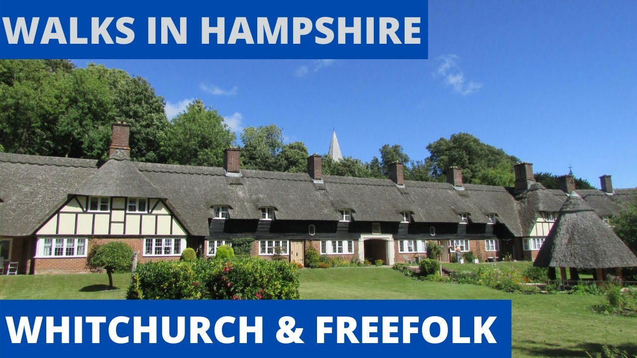 WALKS IN HAMPSHIRE at WHITCHURCH & FREEFOLK (RIVER TEST)