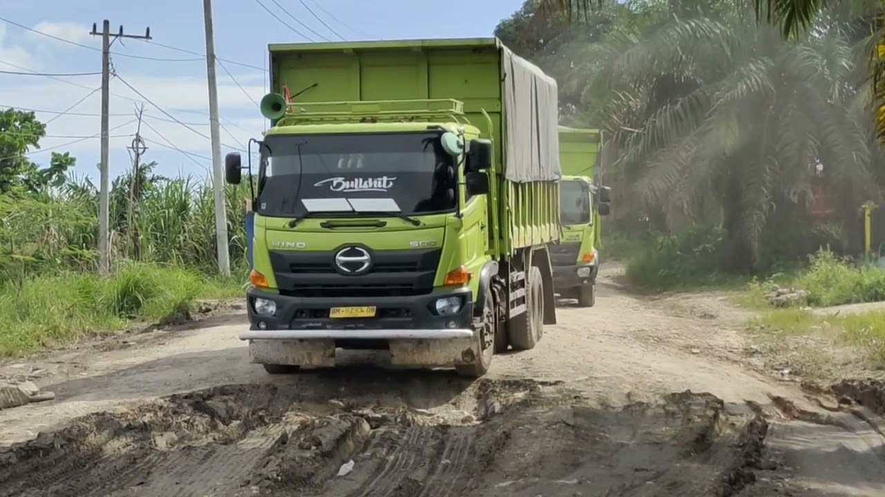 Hanya  Driver mental baja yg berani lewat sini, mental kerupuk wajib parkir‼️
