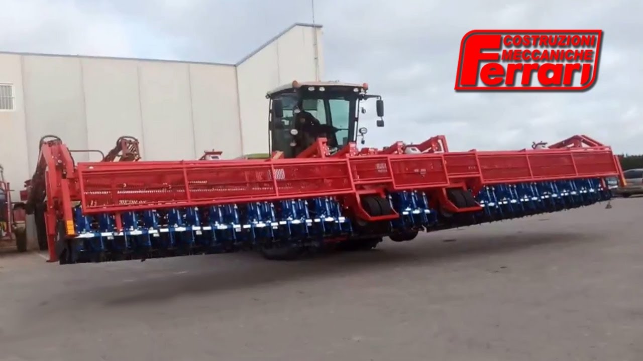 Ferrari Remoweed Weeder &ndash; 31 plants lines in one pass