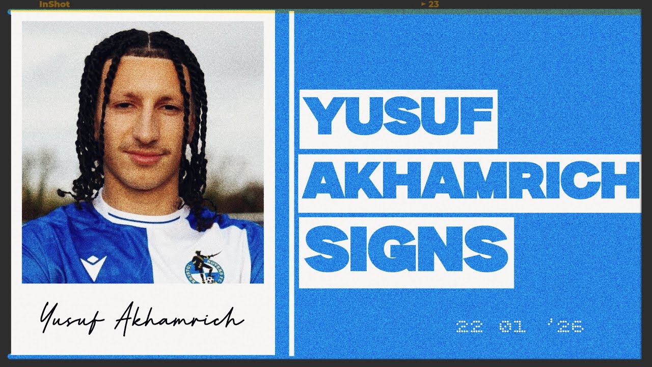Yusuf Akhamrich signs ON LOAN for Bristol Rovers
