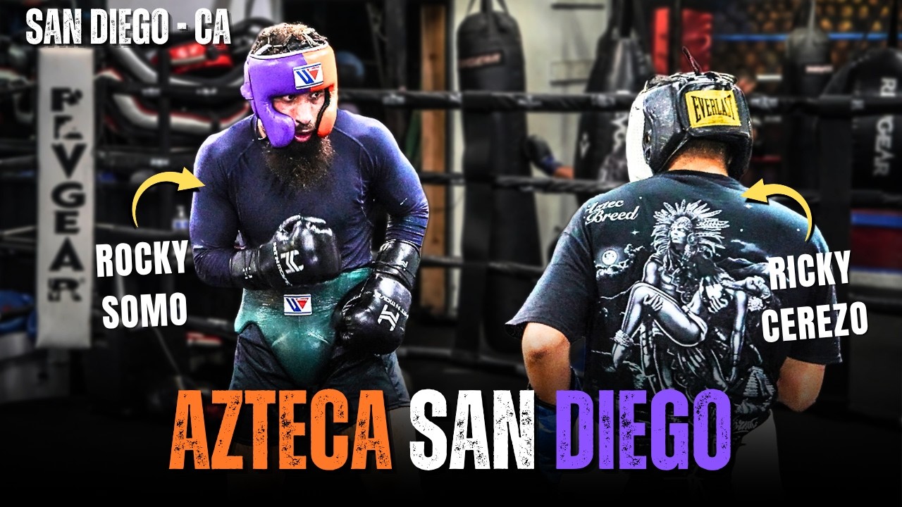 AZTECA BOXING! Pro Boxers Step Up For INTENSE And Technical Sparring!