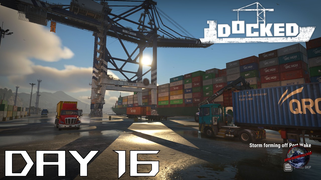 DOCKED. Can we run a Port ? | Day 16 | 1440p ULTRA