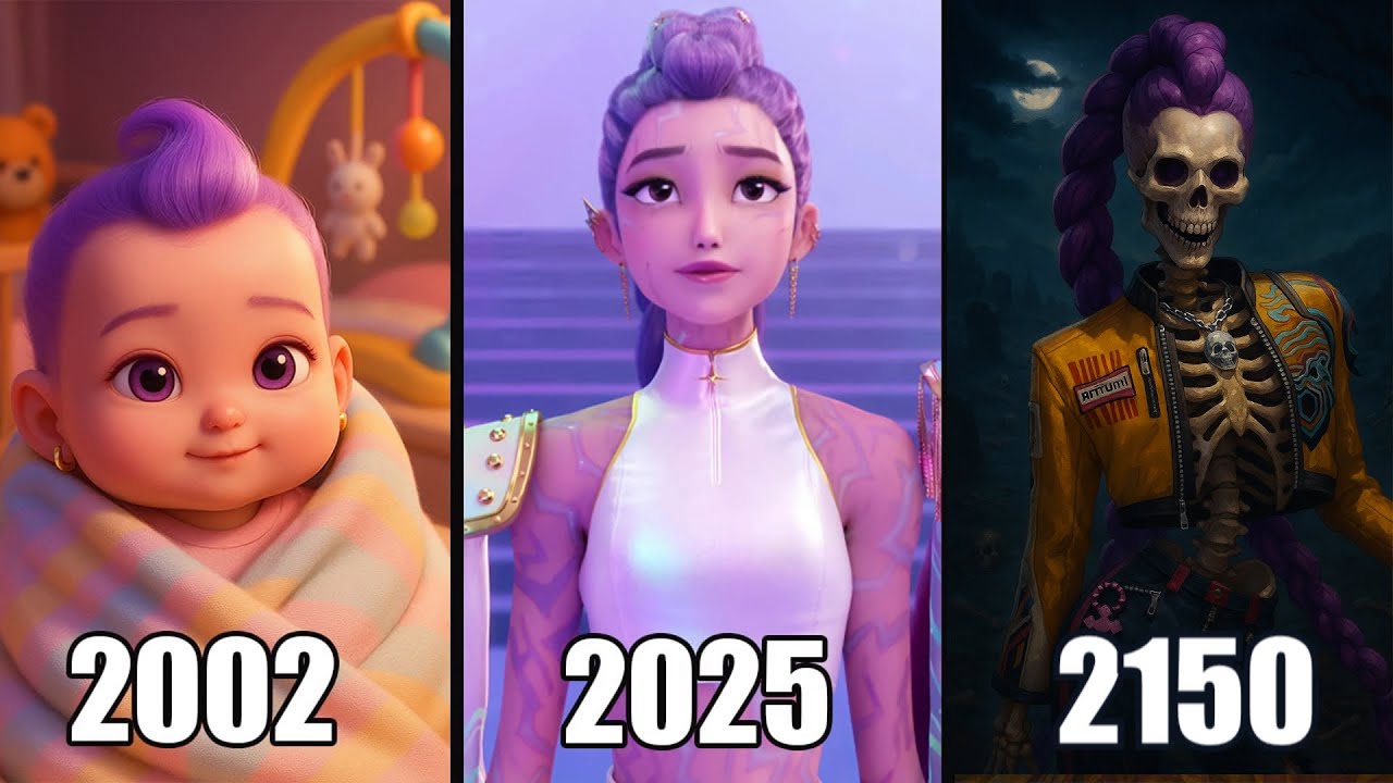Evolution of KPOP Demon Hunters