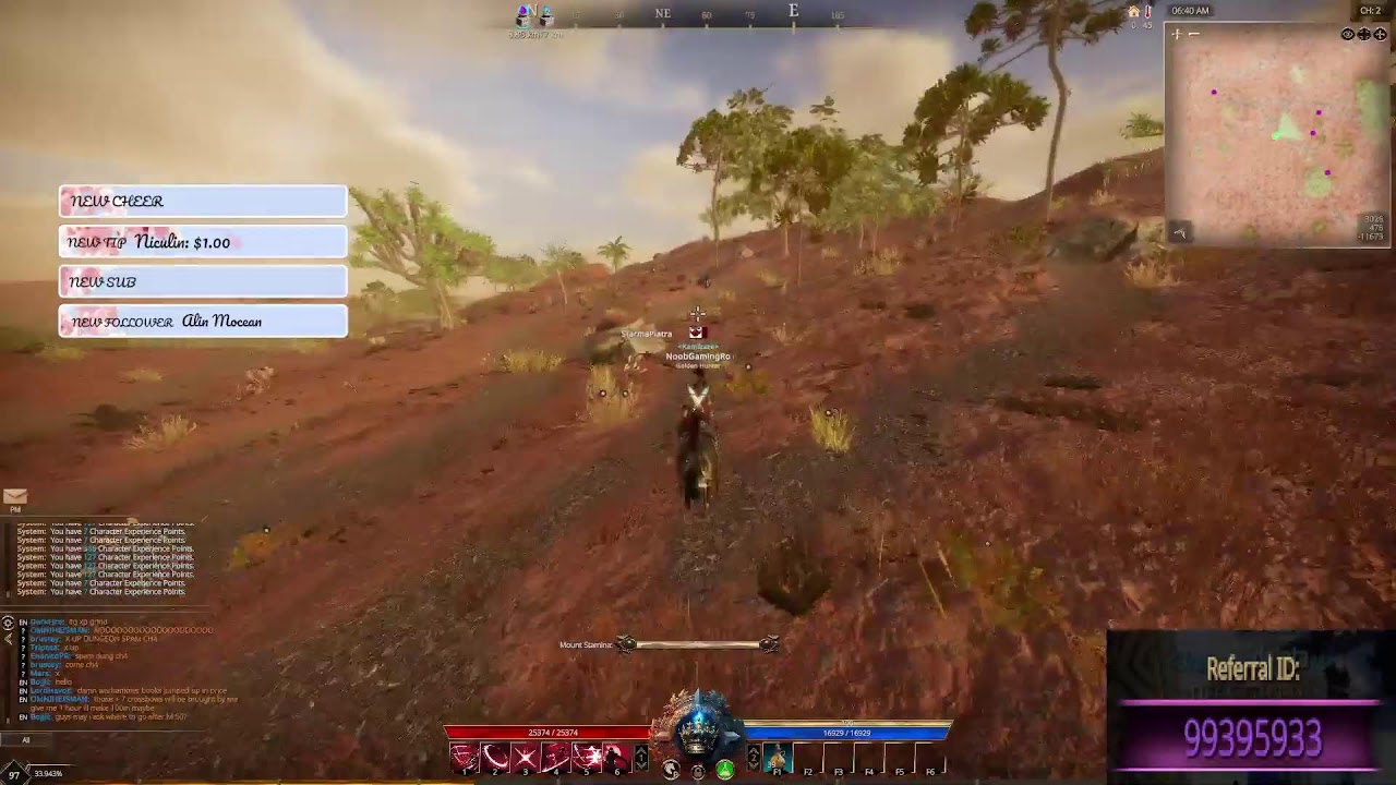 The Quinfall Life skiling and gold farming