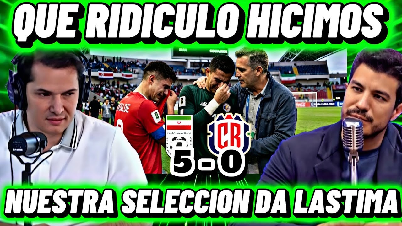 PRENSA TICA AL BORDE DEL LLANTO QUE RIDICULO HICIMOS SOMOS UN DESASTRE POR ESO NO VAMOS AL MUNDIAL 