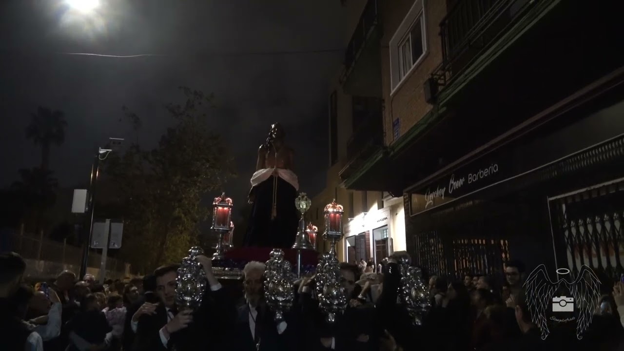 (4k) Vía Crucis NPJ del Santo Suplicio - Málaga 2024 - Am. San Lorenzo Mártir.