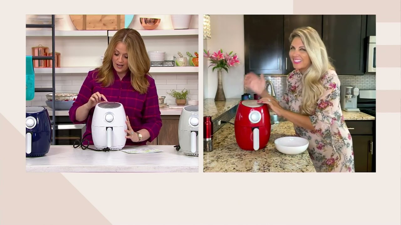 Prepology 2-qt Compact Nonstick Air Fryer with Adjusting Timer on QVC