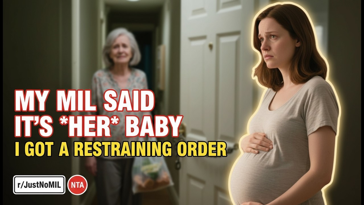 r/JustNoMIL: My MIL Said My Baby Was HERS… So We Got a Restraining Order