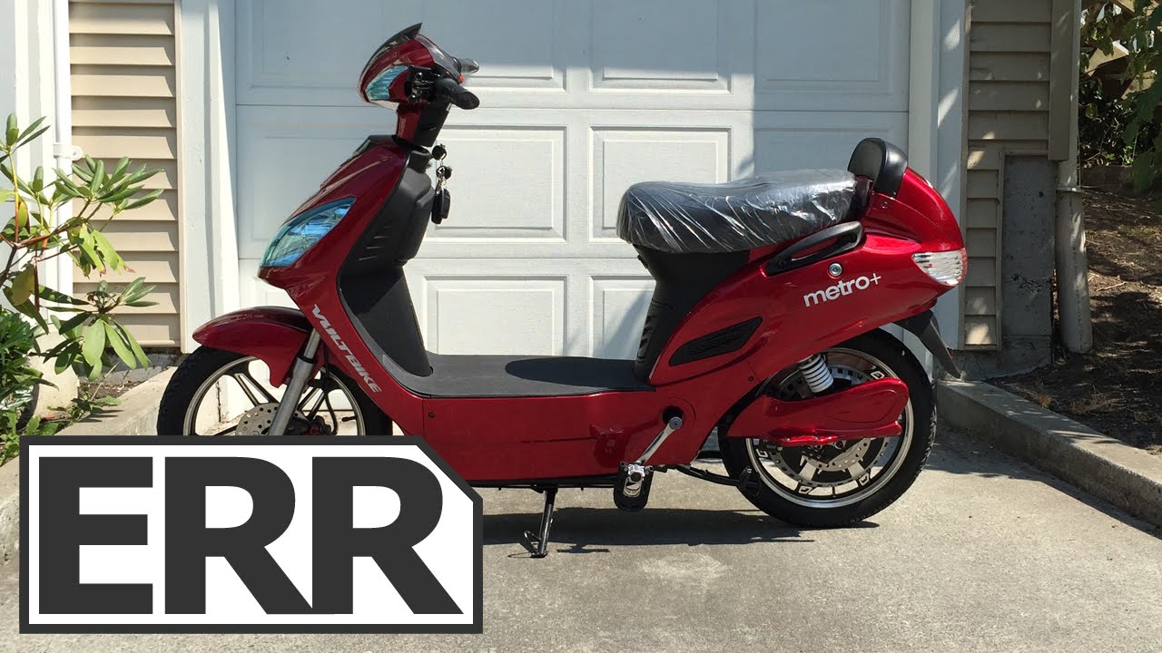 Voltbike Metro Plus Electric Scooter Video Review