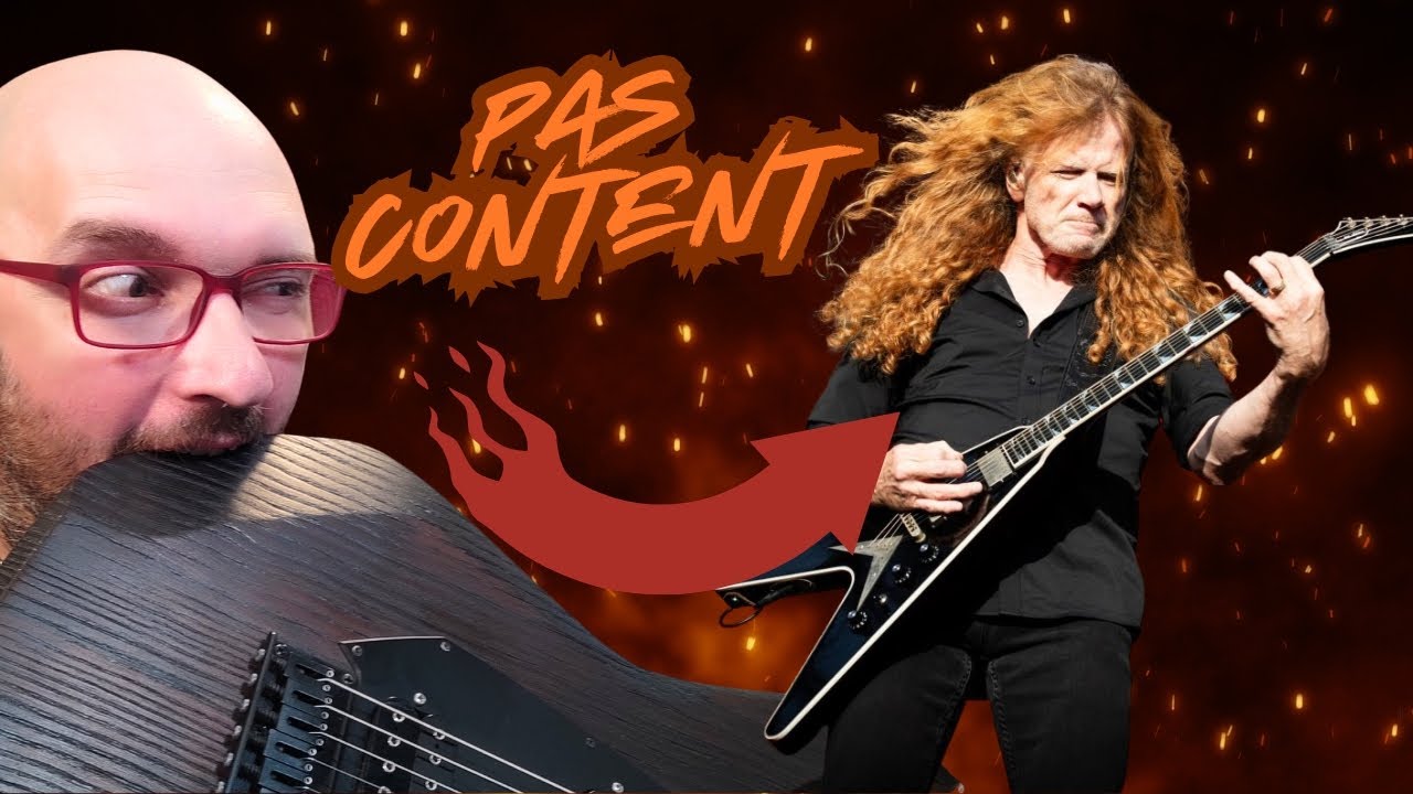L'astuce de DAVE MUSTAINE pour sonner plus METAL \m/