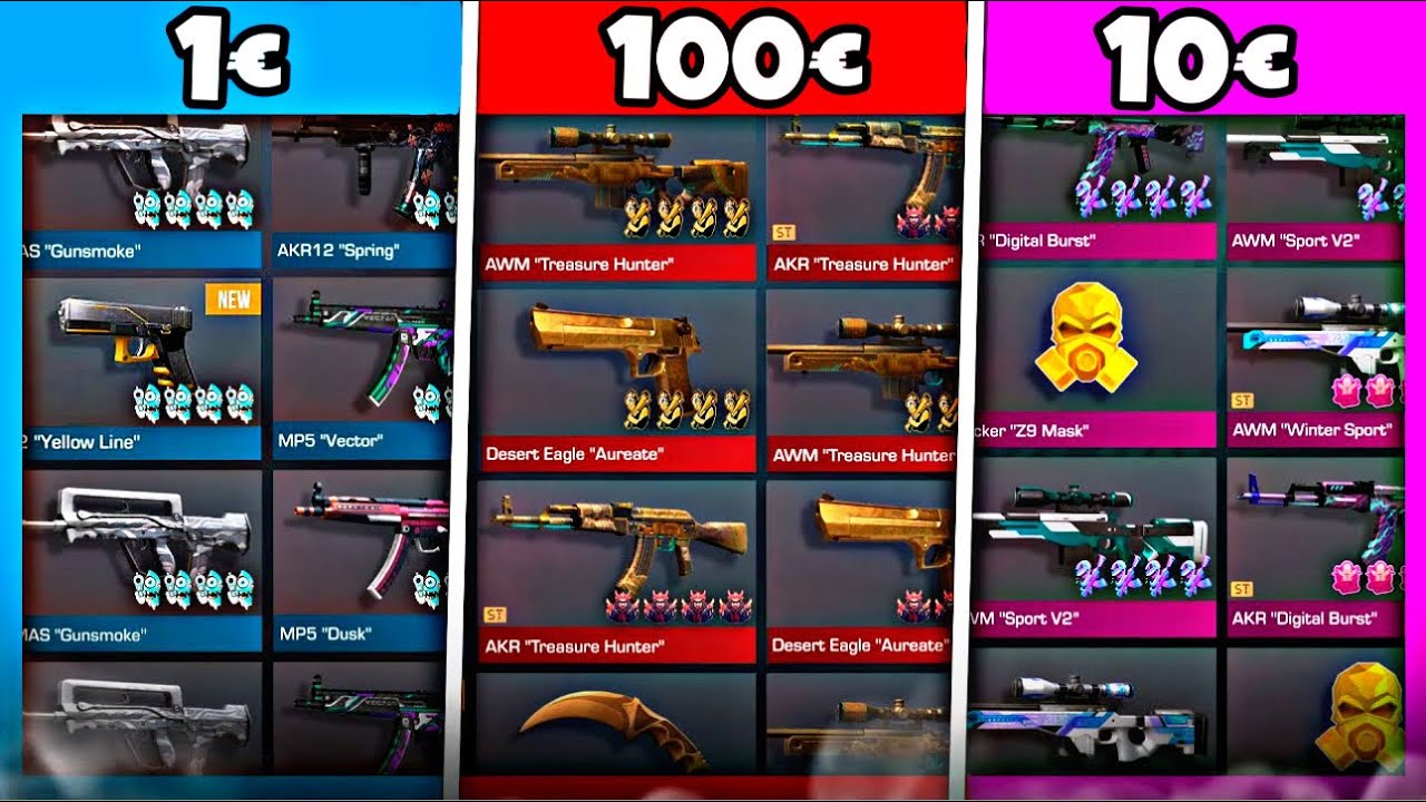 AM CUMPĂRAT CONT DE 1€ / 10€ / 100€ PE STANDOFF 2