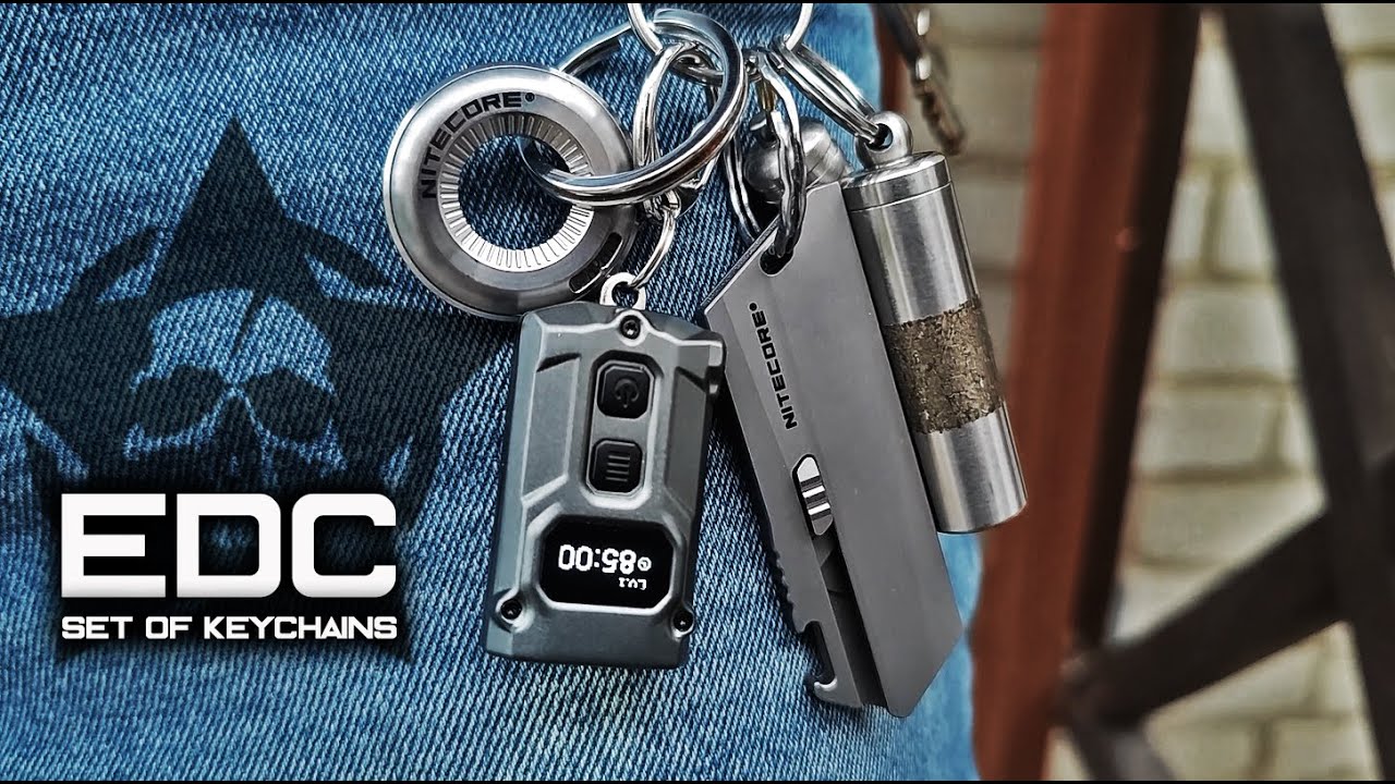 Мой EDC набор на ключах@Corcoran ALEvery Day Carry set