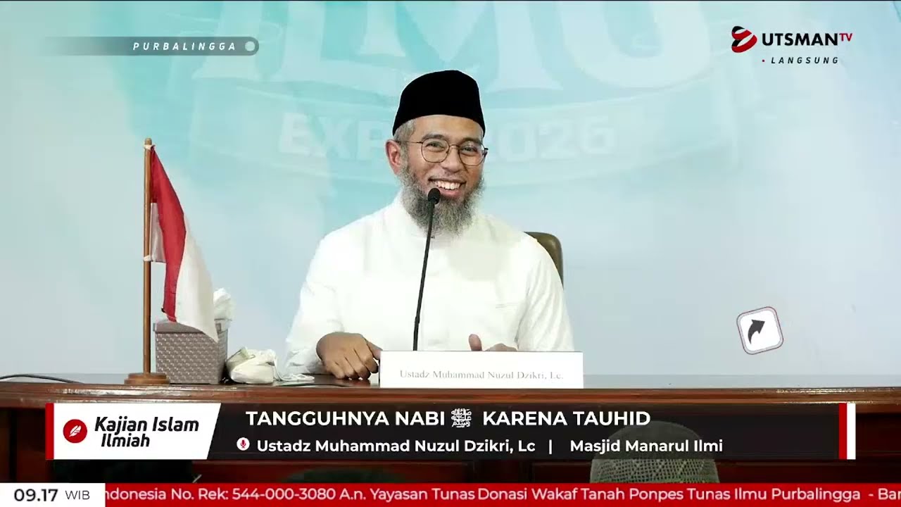 LIVE Tangguhnya Nabi ﷺ  Karena Tauhid - Ustadz Muhammad Nuzul Dzikri, Lc