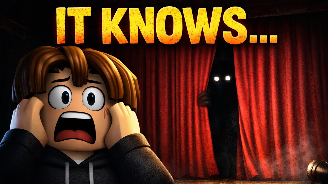 This Roblox Horror Game KNOWS I’m Here… | Curtains Up Chapter 1