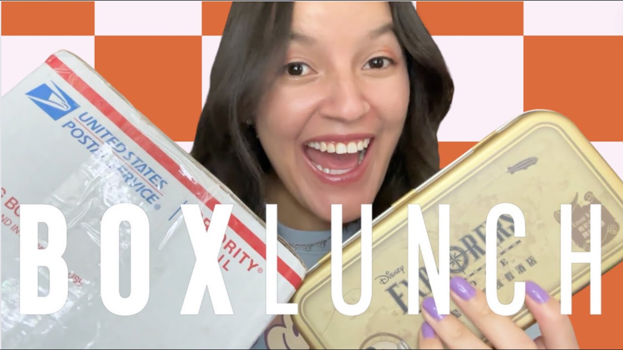 Opening Disney Loungefly Box Lunch Pins | Trading Disney Pin Haul fat Disneyland | Blind Box Opening
