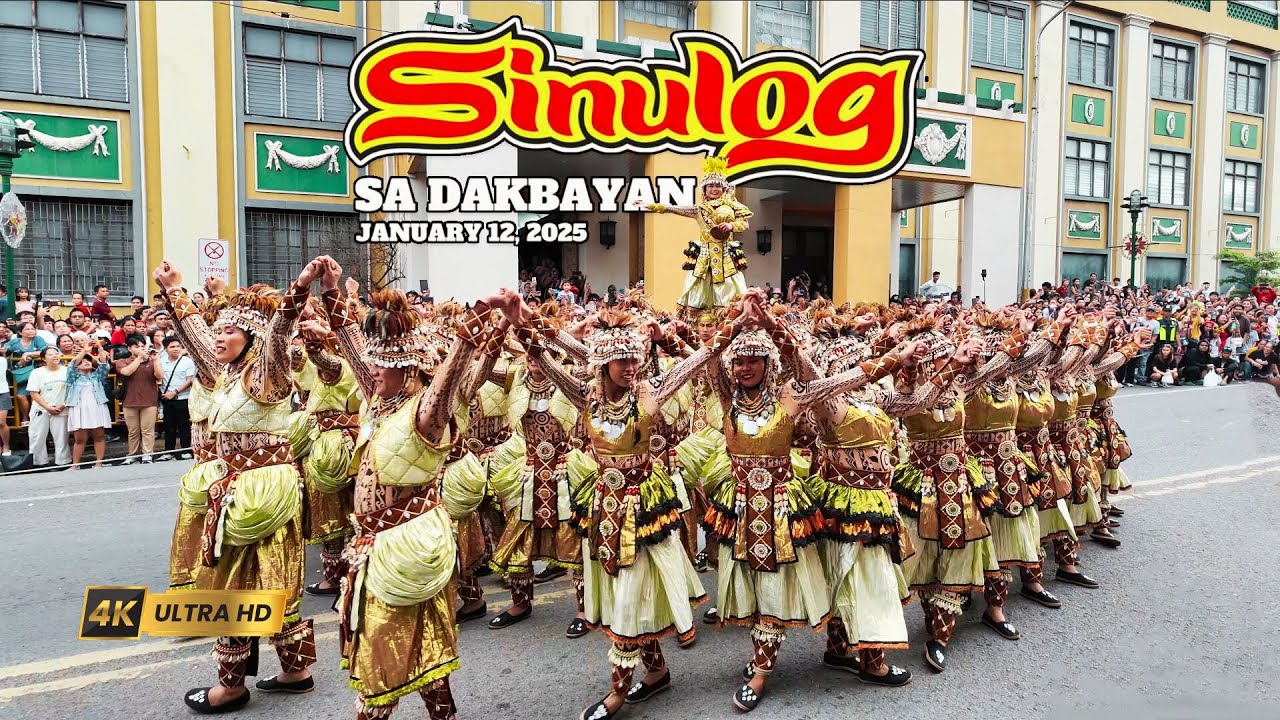 🎉Sinulog sa Dakbayan 2025 all 18 Contingents incl. Champion Lumad Basakanon, Cebu Philippines 🇵🇭 4K
