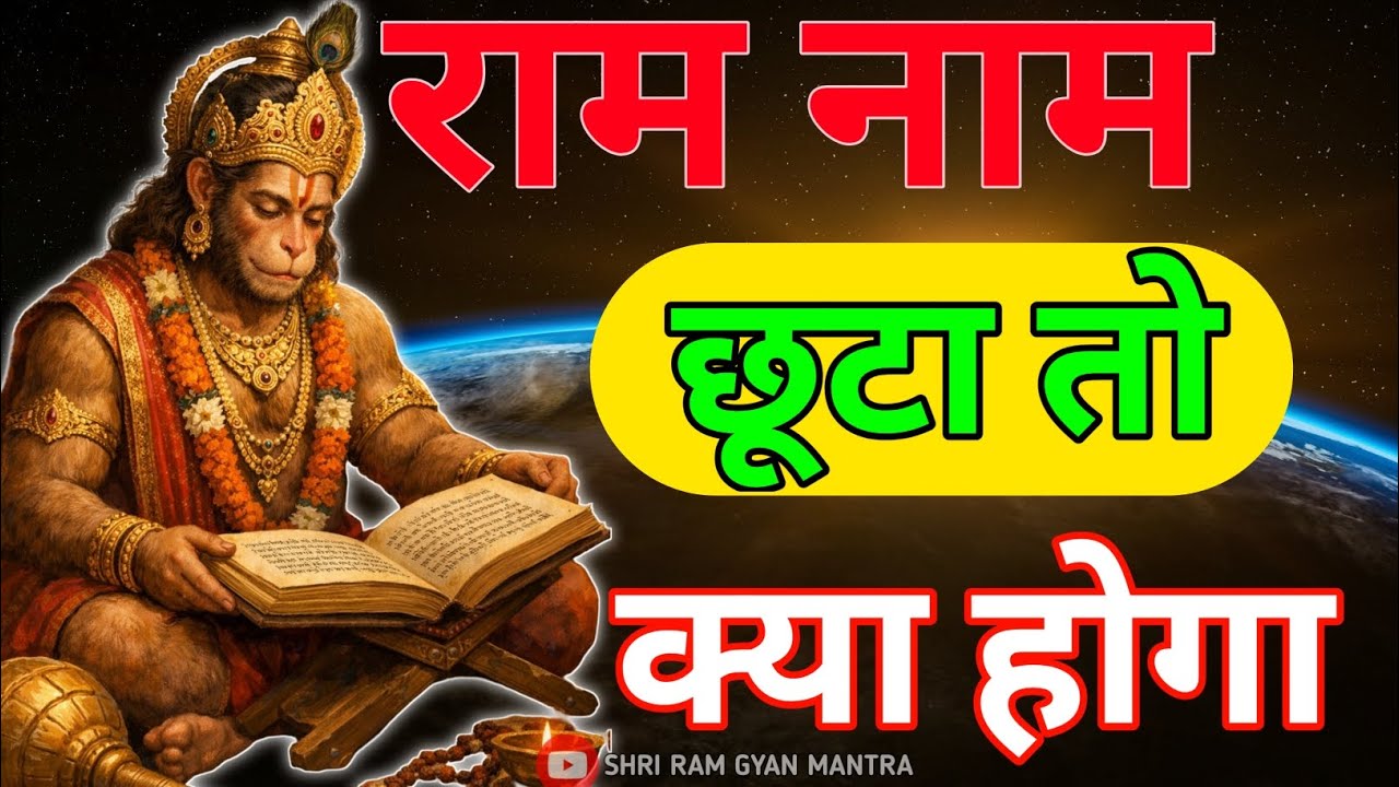राम नाम के बिना मन क्यों टिक नहीं पाता