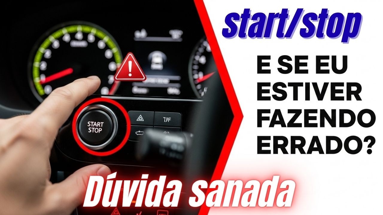 Como Ligar o Carro do Jeito Certo: Chave ou Start Stop, Você Está Fazendo Errado?