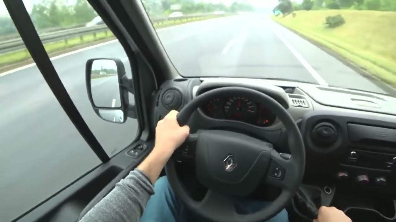 New Renault Master 23 DCI 145 HP 4K  POV Test Drive