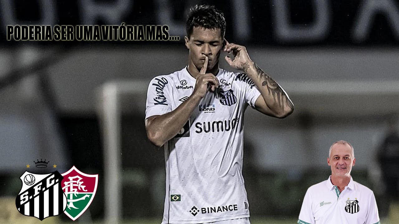 Santos 2x2 Fluminense - Início de trabalho digno
