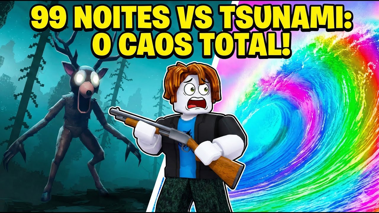 99 NOITES VS TSUNAMI: O CAOS TOTAL!