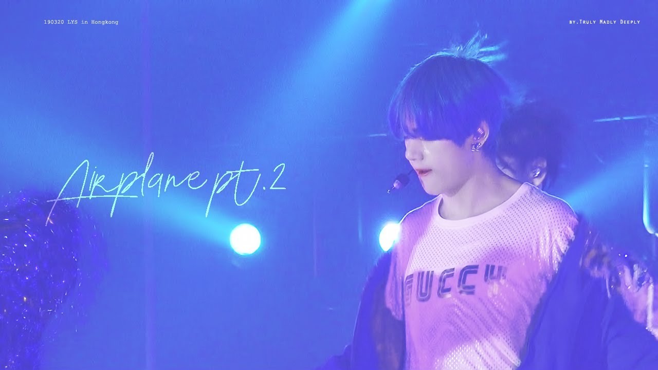 190320 LYS in Hongkong - Airplane pt.2 ver. 4k focus of 방탄소년단뷔