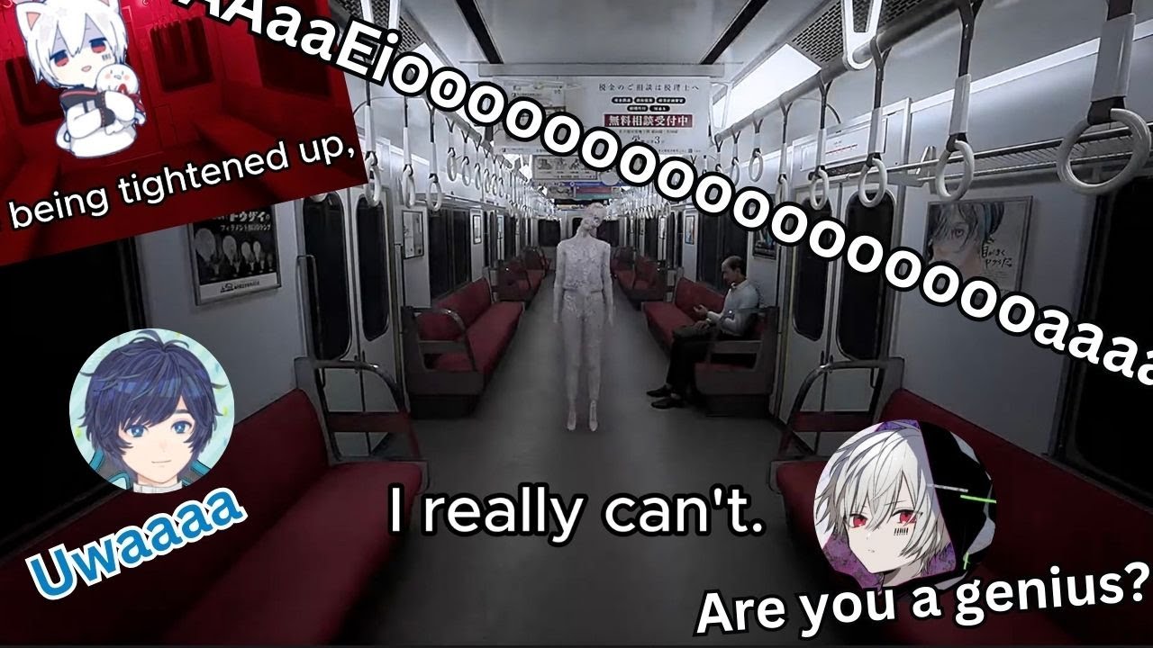 Mafu and Soraru playing horor game part 2! (Eng sub)