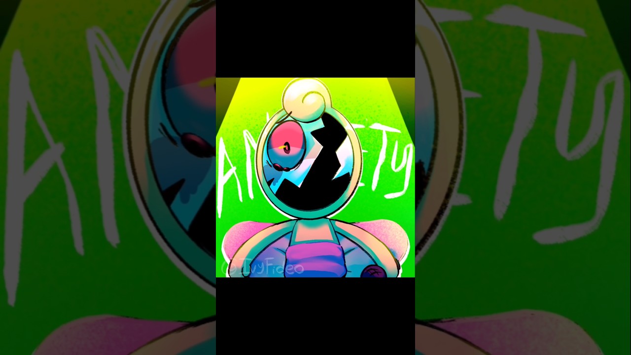 🪞Origins Twisted Glisten🎀-Anxiety doechii #animation #dandysworld #roblox  #glisten #dandysworld