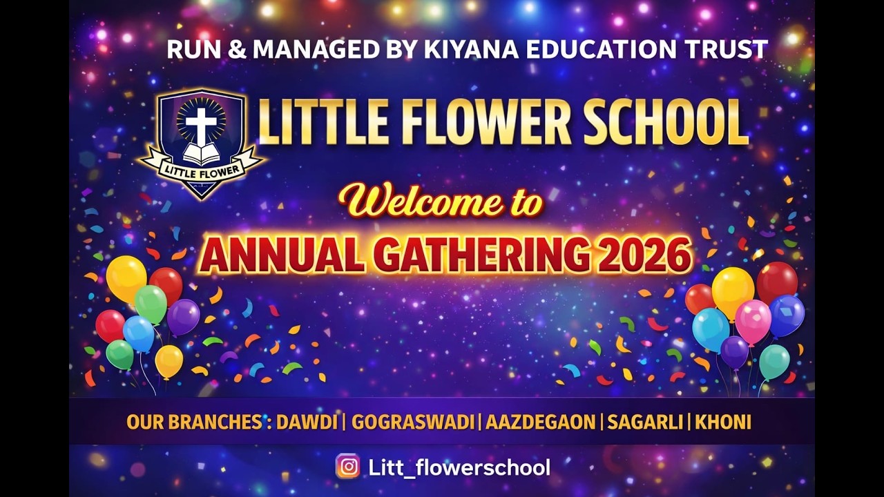 LITTLE FLOWER PRESCHOOL UKG AAZDEGAON BRANCH DOMBIVLI ANNUAL DAY 2026//MARDANI ANTHEM