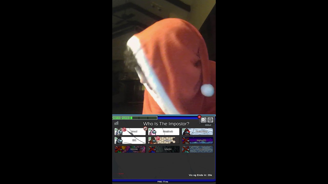 playing amongus with viewers