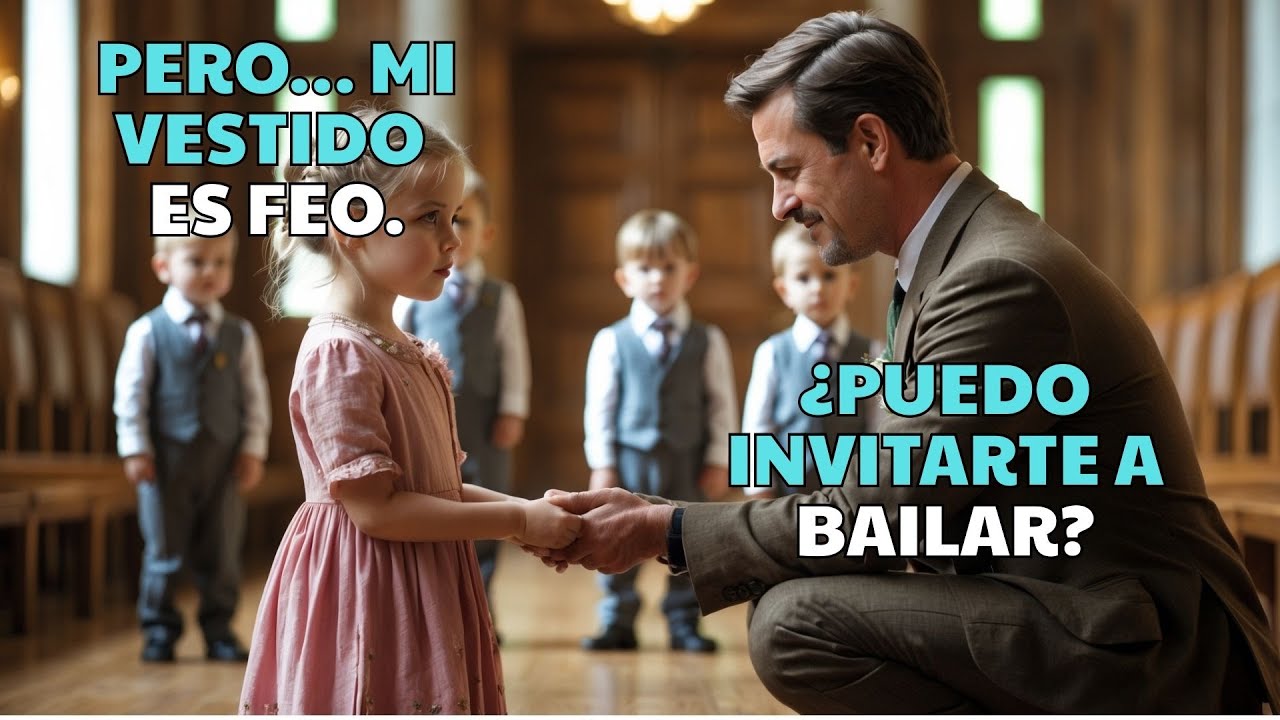 La niña fue humillada por su vestido viejo… hasta que el CEO millonario le pidió bailar.