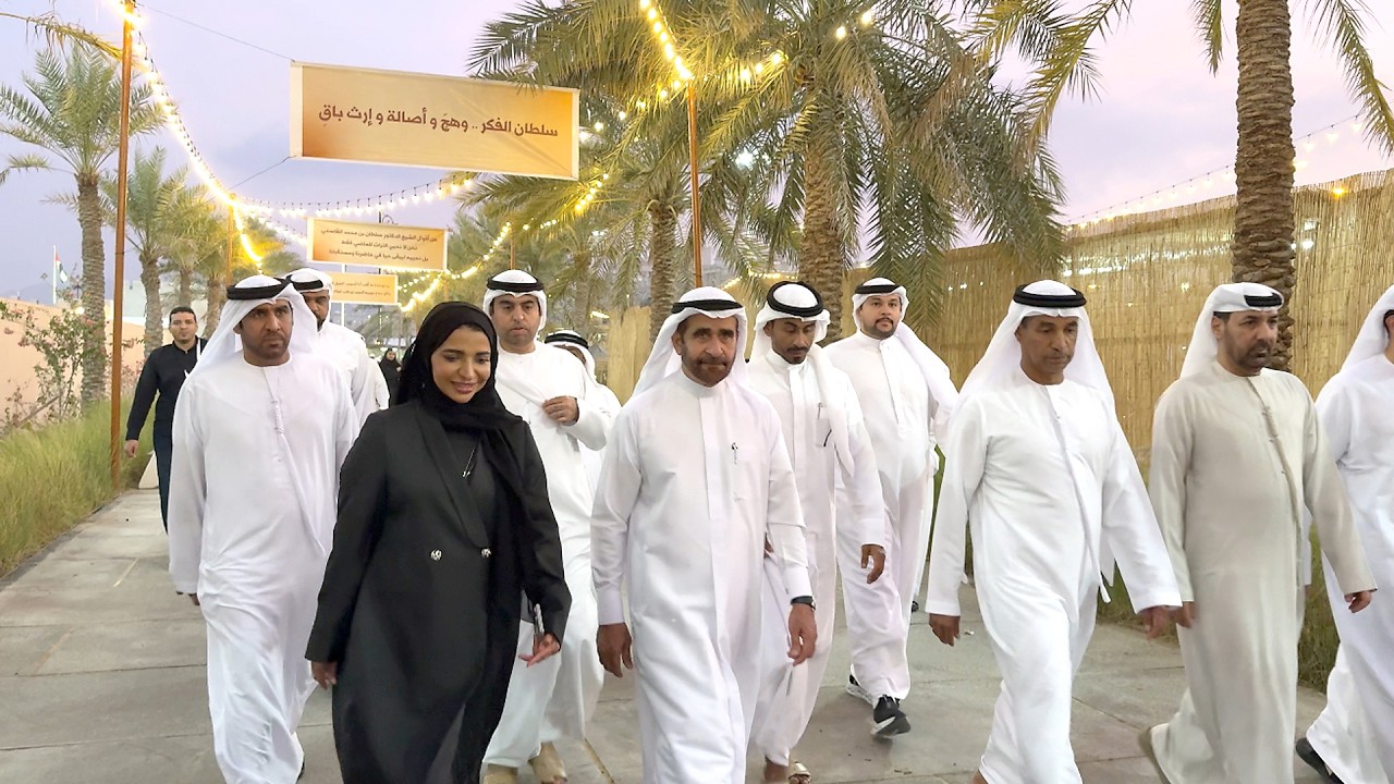 هيثم بن صقر يشهد انطلاق فعاليات أيام الشارقة التراثية بدبا الحصن