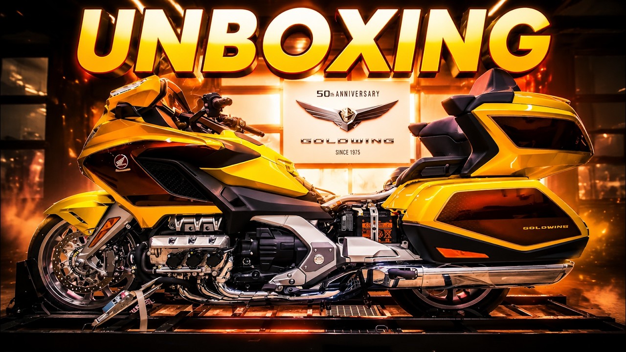 Honda Gold Wing 50th Anniversary – editie speciala explicata pas cu pas | Unboxing complet