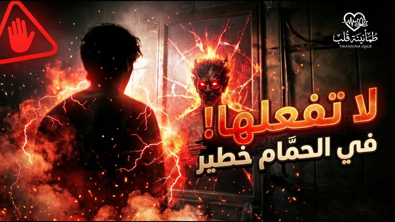 أشياء لا يجب فعلها في الحمّام !! | حتى لا يتلبسك الجن